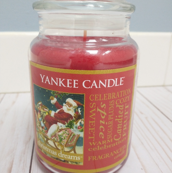 Yankee Candle Christmas Dreams 22 oz, NEW